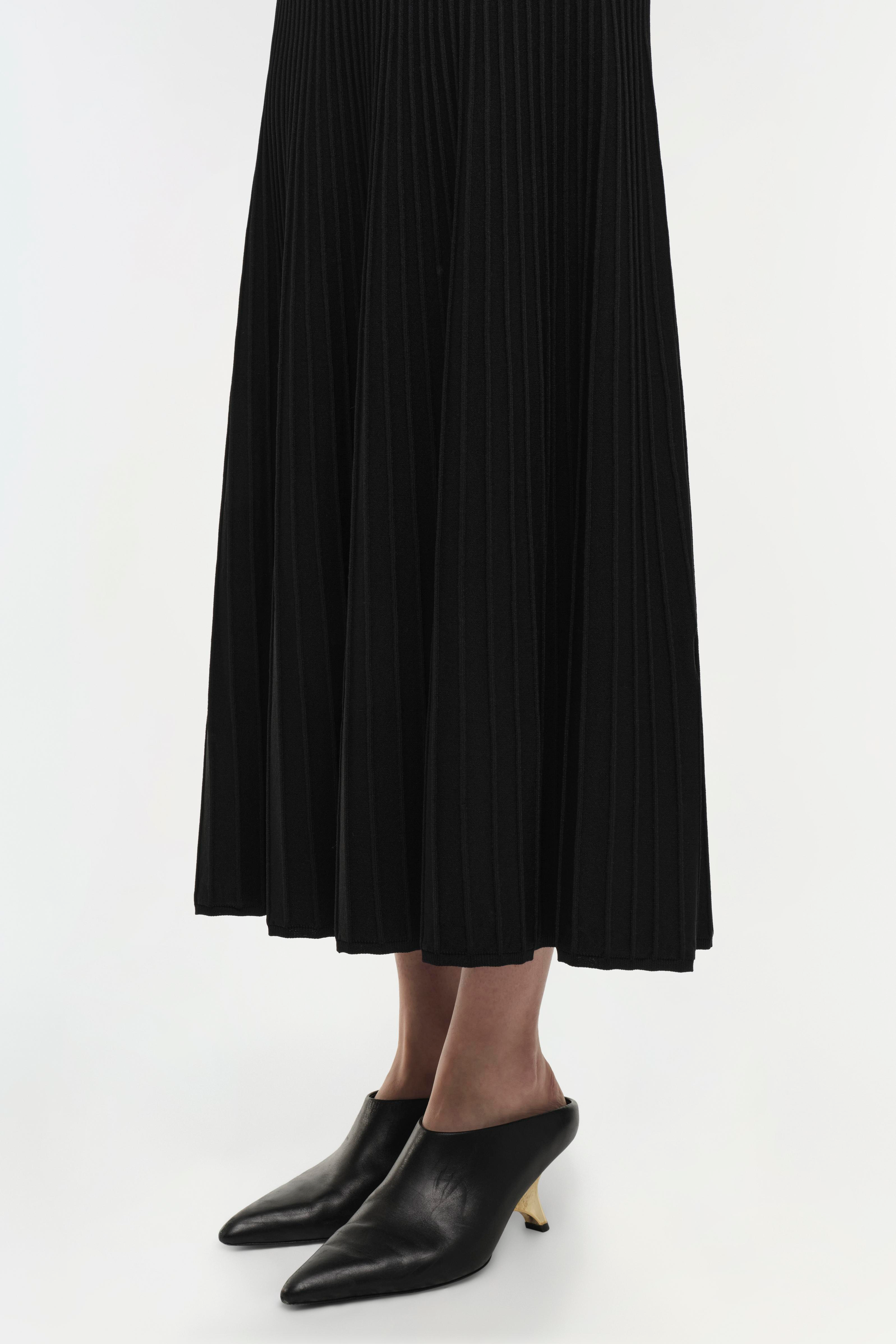 SKIRTS Chiara Midi Skirt in Black Simkhai