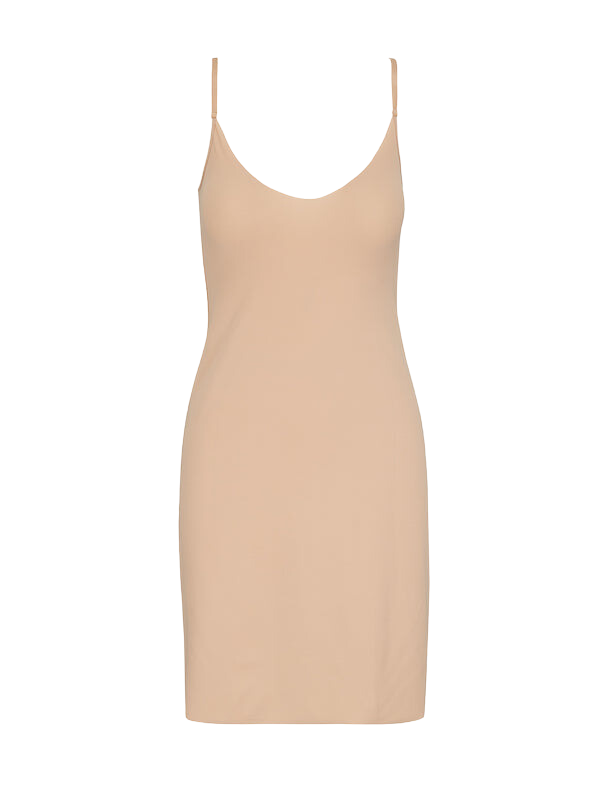 LINGERIE/PJ/SWIM Tailored Slip in Beige Commando