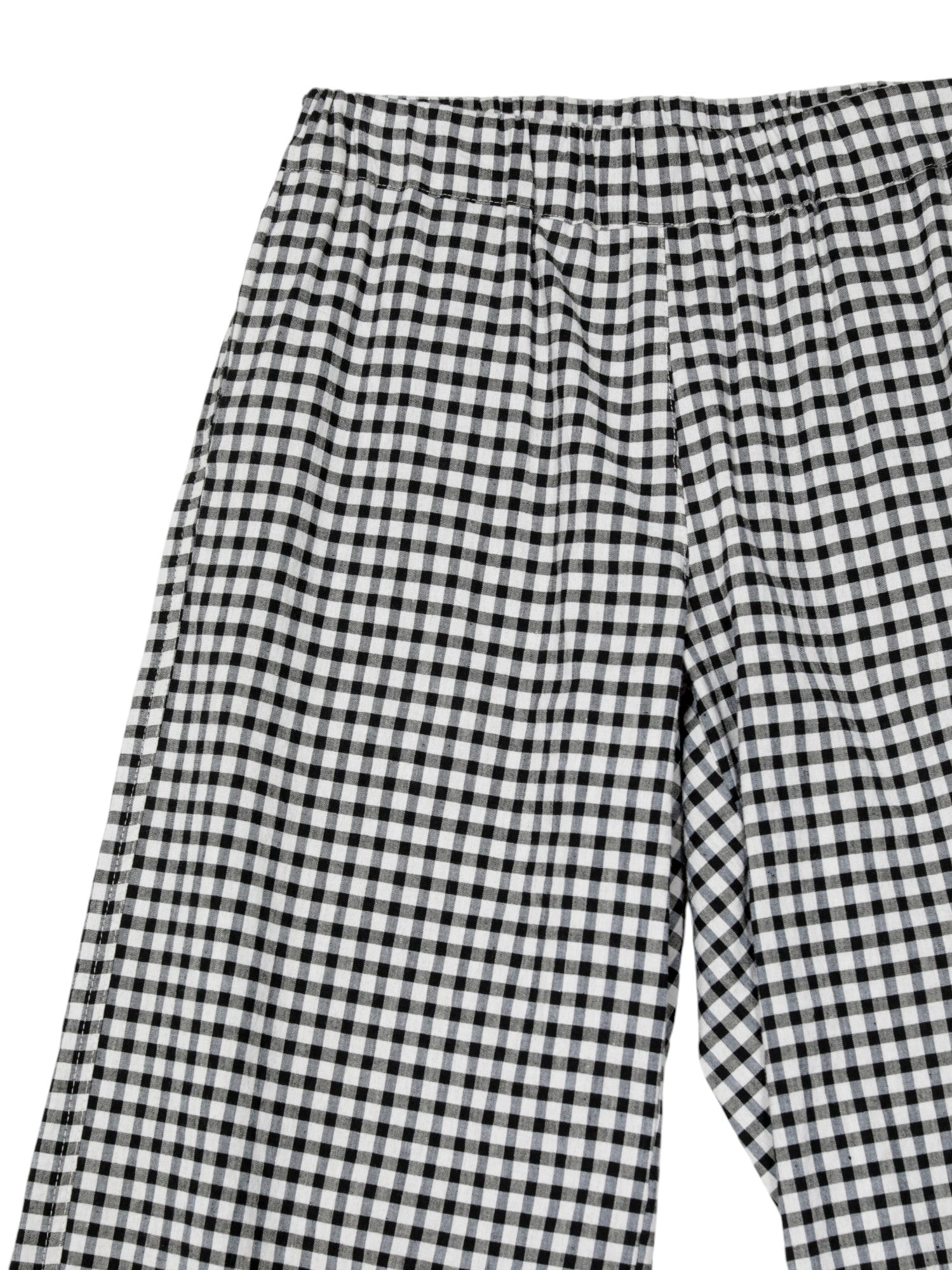 PANTS/SHORTS CYRUS PANT IN CHARCOAL GINGHAM The Little Project