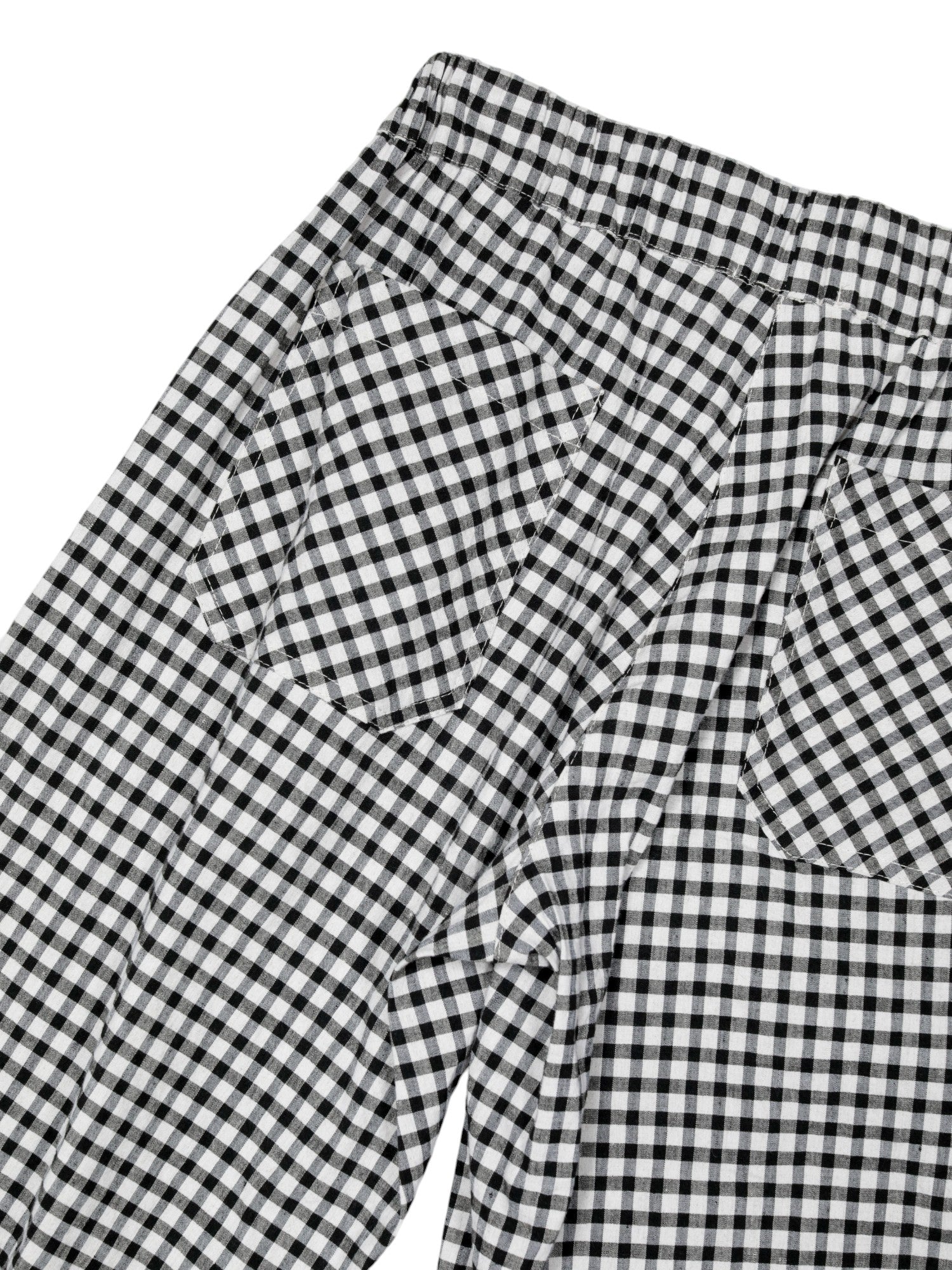 PANTS/SHORTS CYRUS PANT IN CHARCOAL GINGHAM The Little Project