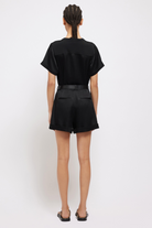 PANTS/SHORTS DEVAN PLEATED SHORTS Simkhai