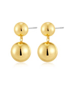 FASHION JEWELRY Double Ball Earring Luv Aj