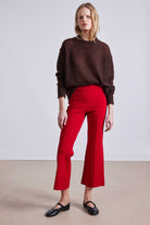 PANTS/SHORTS Rene Pull On Pant in Deep Red Apiece Apart