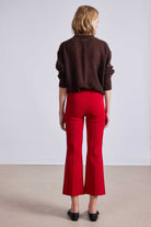 PANTS/SHORTS Rene Pull On Pant in Deep Red Apiece Apart