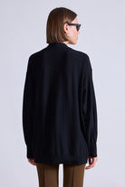 SWEATERS Drippy Tissue Cardigan in Black Apiece Apart