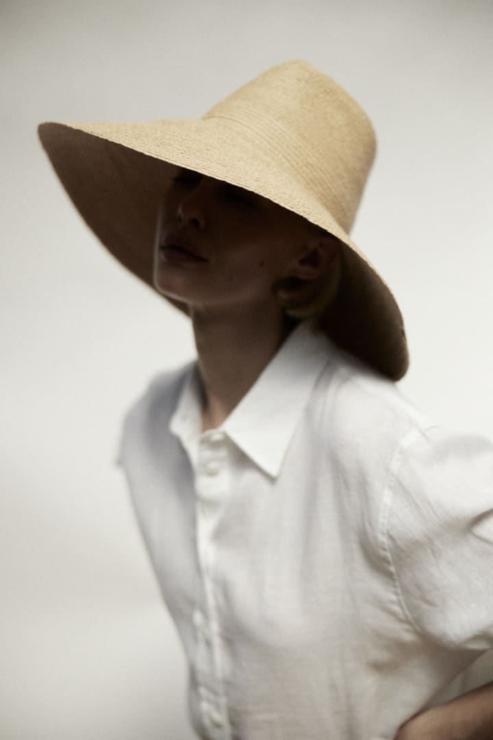 HATS Tinsley Hat in Natural Janessa Leone