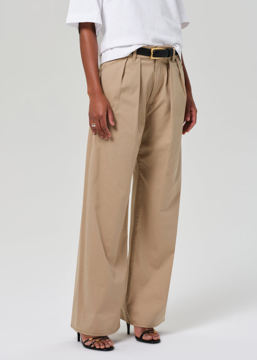 PANTS/SHORTS Petra Pleated Trouser in Catalina Citizens of Humanity