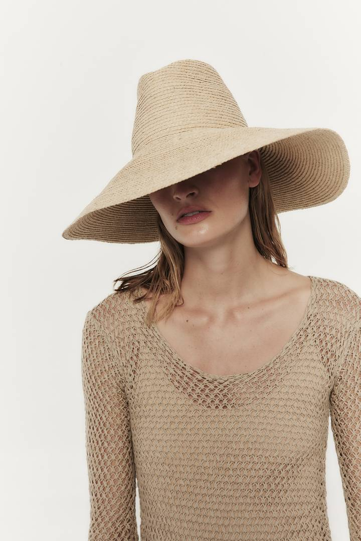 HATS Tinsley Hat in Natural Janessa Leone