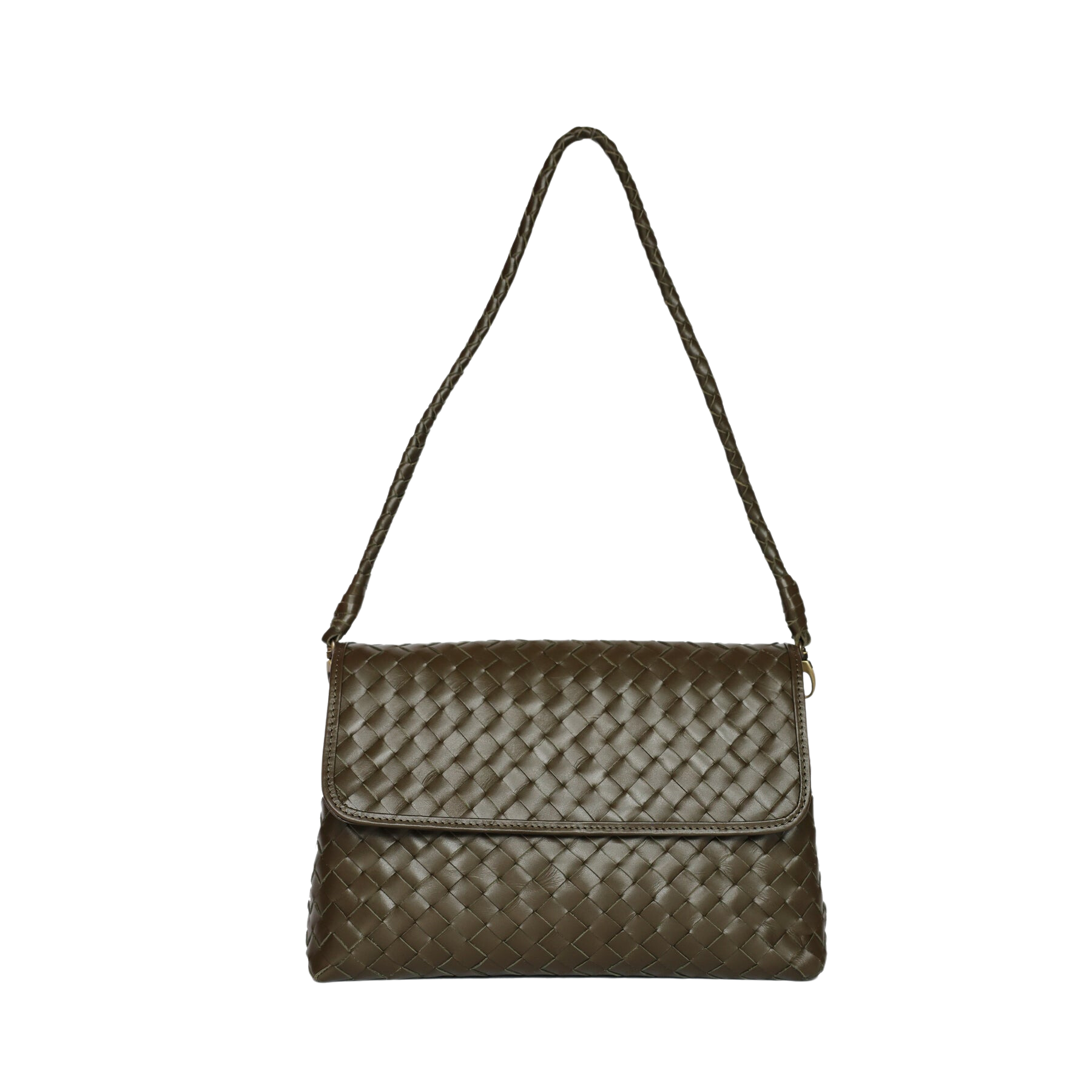 HANDBAGS Madeleine Handbag in Olive Bembien