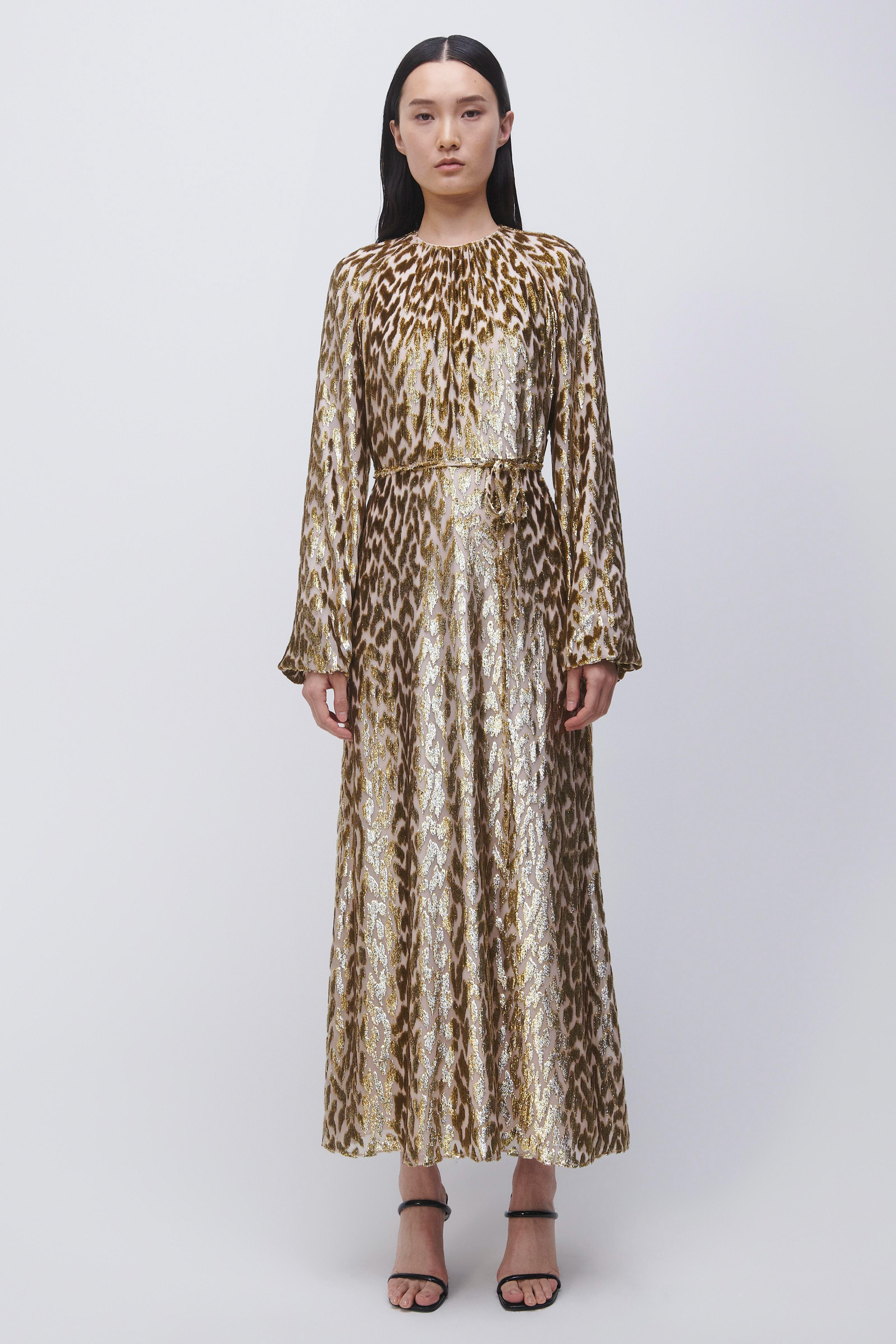 Dresses Simkhai Odina Maxi Dress in Gold Simkhai