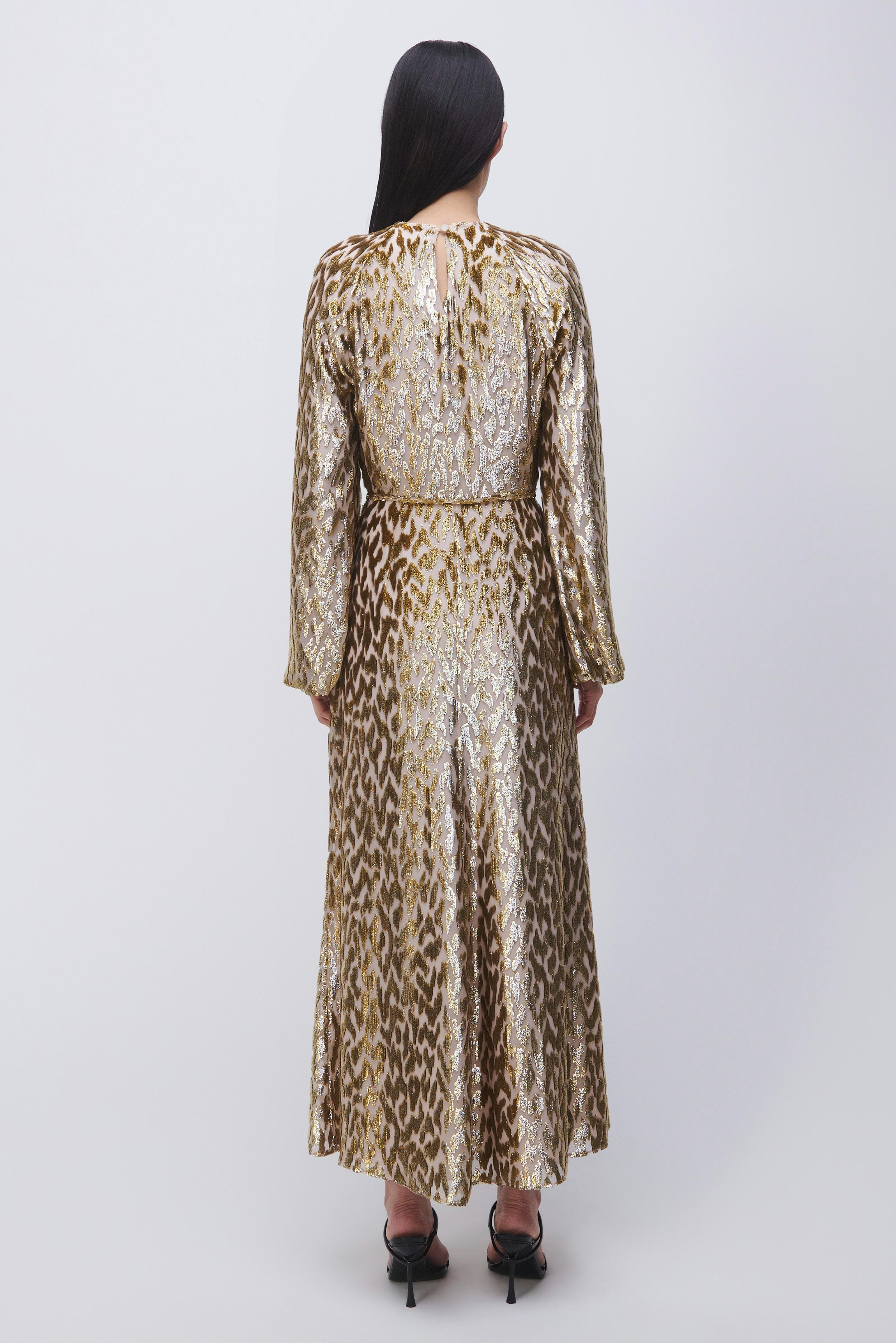 Dresses Simkhai Odina Maxi Dress in Gold Simkhai