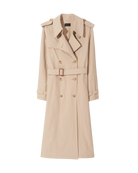 Jackets Nili Lotan Tanner Trench Coat in Khaki Nili Lotan