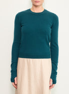 SWEATERS ROYAL ALL THUMBS SWEATER IN BALMORAL Brazeau Tricot