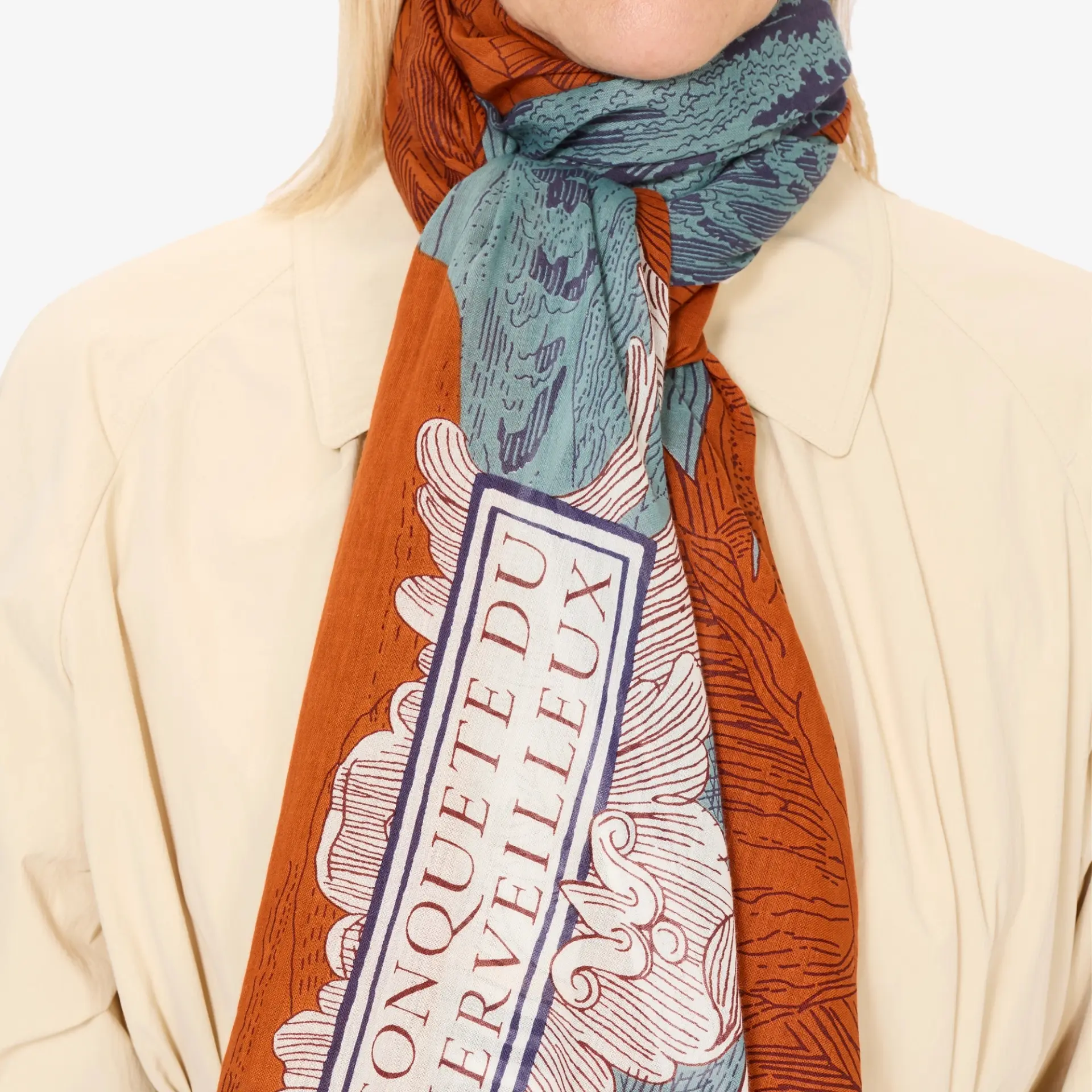 ACCESSORIES Balthazar Scarf in Squirrel Inoui Editions