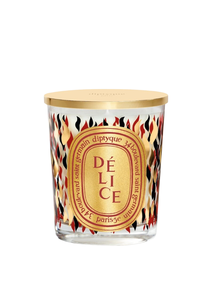 Candles Diptyque Limited Edition Scented Candle in Délice Diptyque