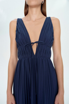 DRESSES/JUMPSUITS Stephanie Midi Dress in Midnight Simkhai