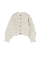 SWEATERS Valence Cardigan in Cream Atelier Delphine