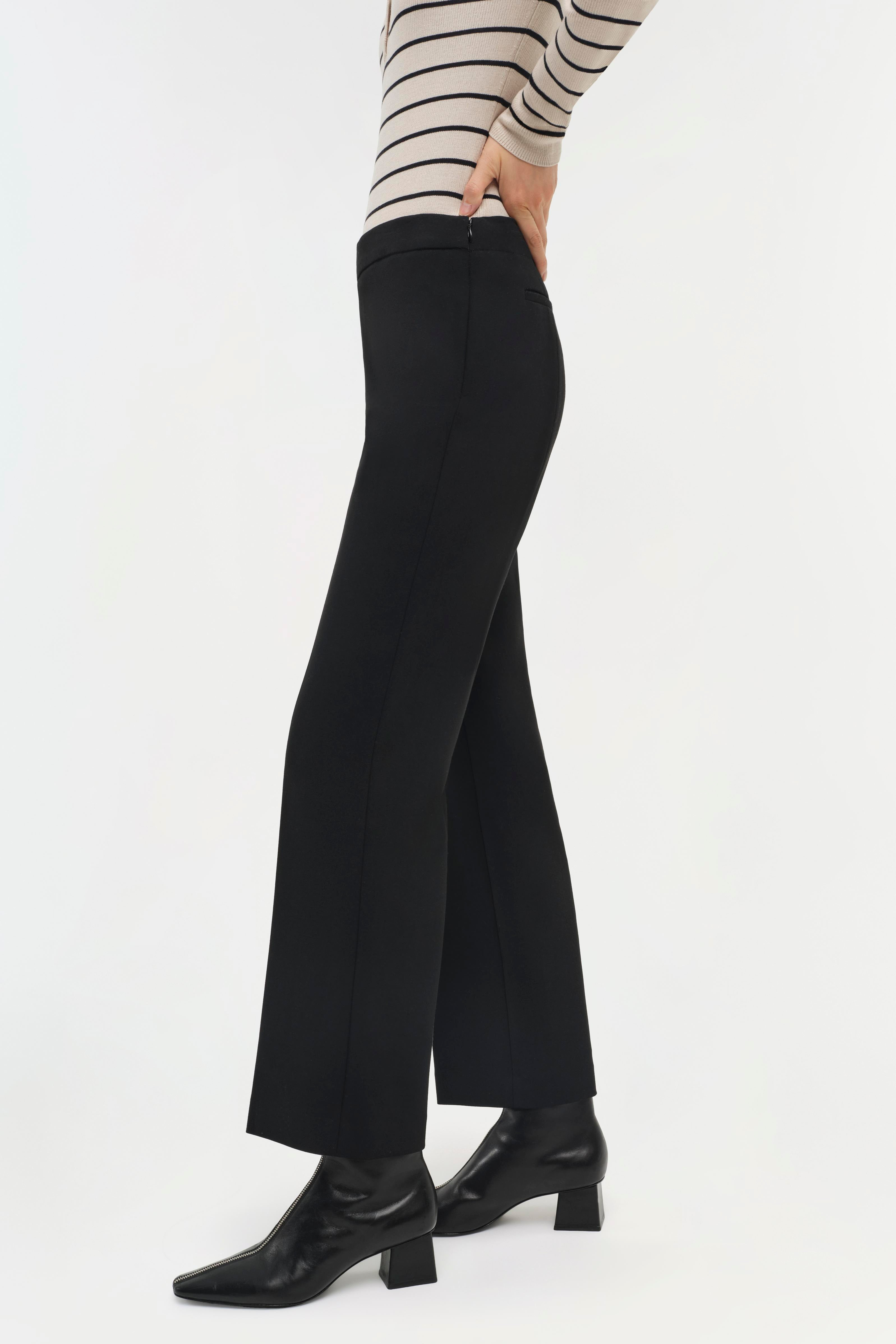 PANTS/SHORTS MACKENZIE STRIAGHT LEG PANT IN BLACK Simkhai