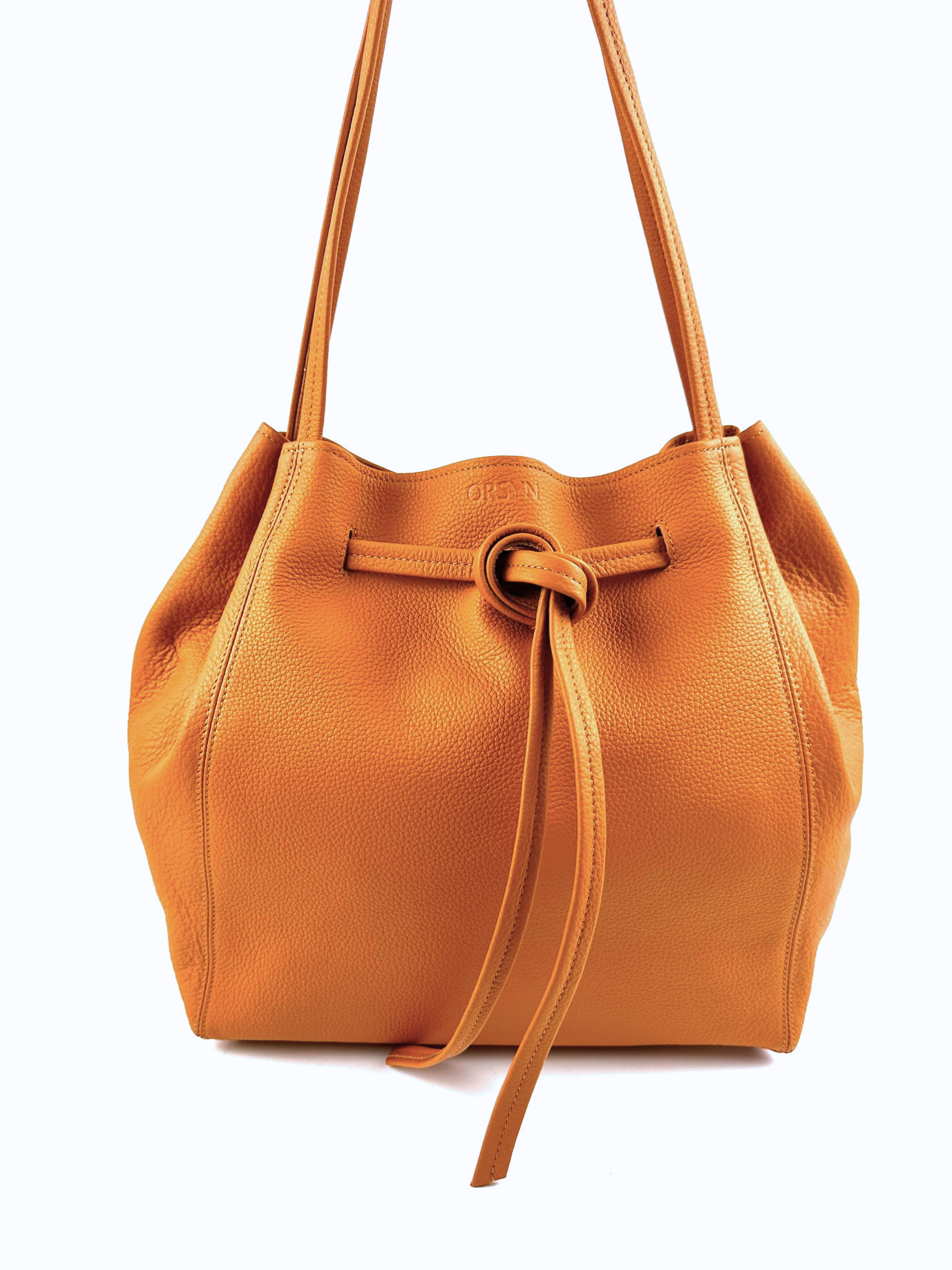 HANDBAGS FLORENCE TOTE IN TANGELO ORSYN