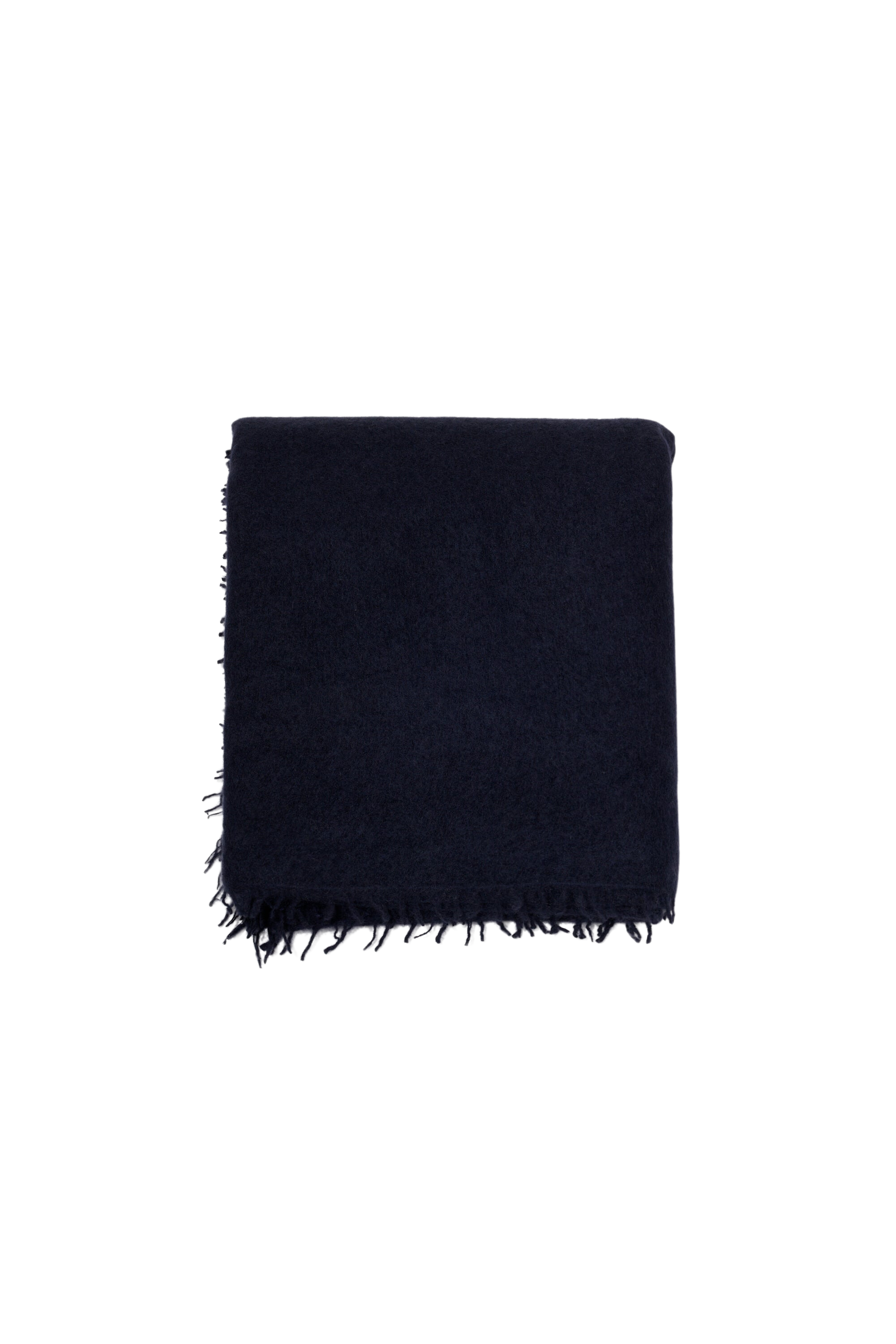 Scarves Organic by John Patrick Felted Cashmere Stole in Navy Organic by John Patrick