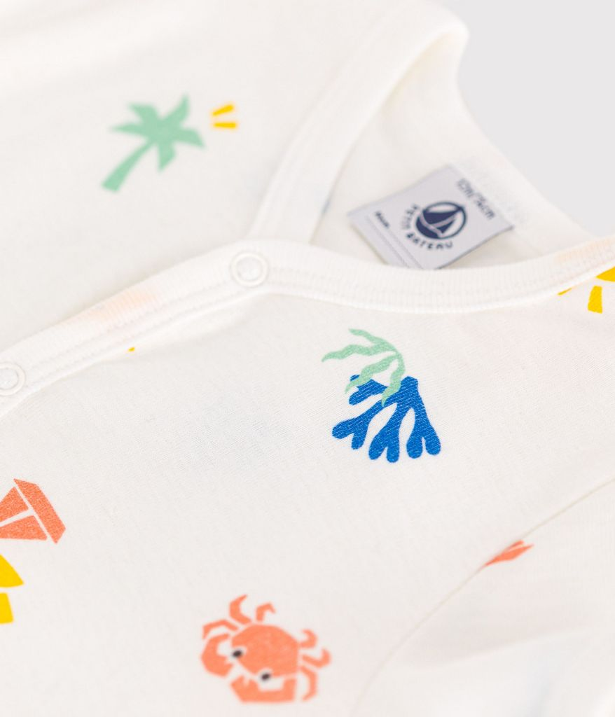 CHILDREN'S APPAREL SEA WORLD PRINT ROMPER Petit Bateau