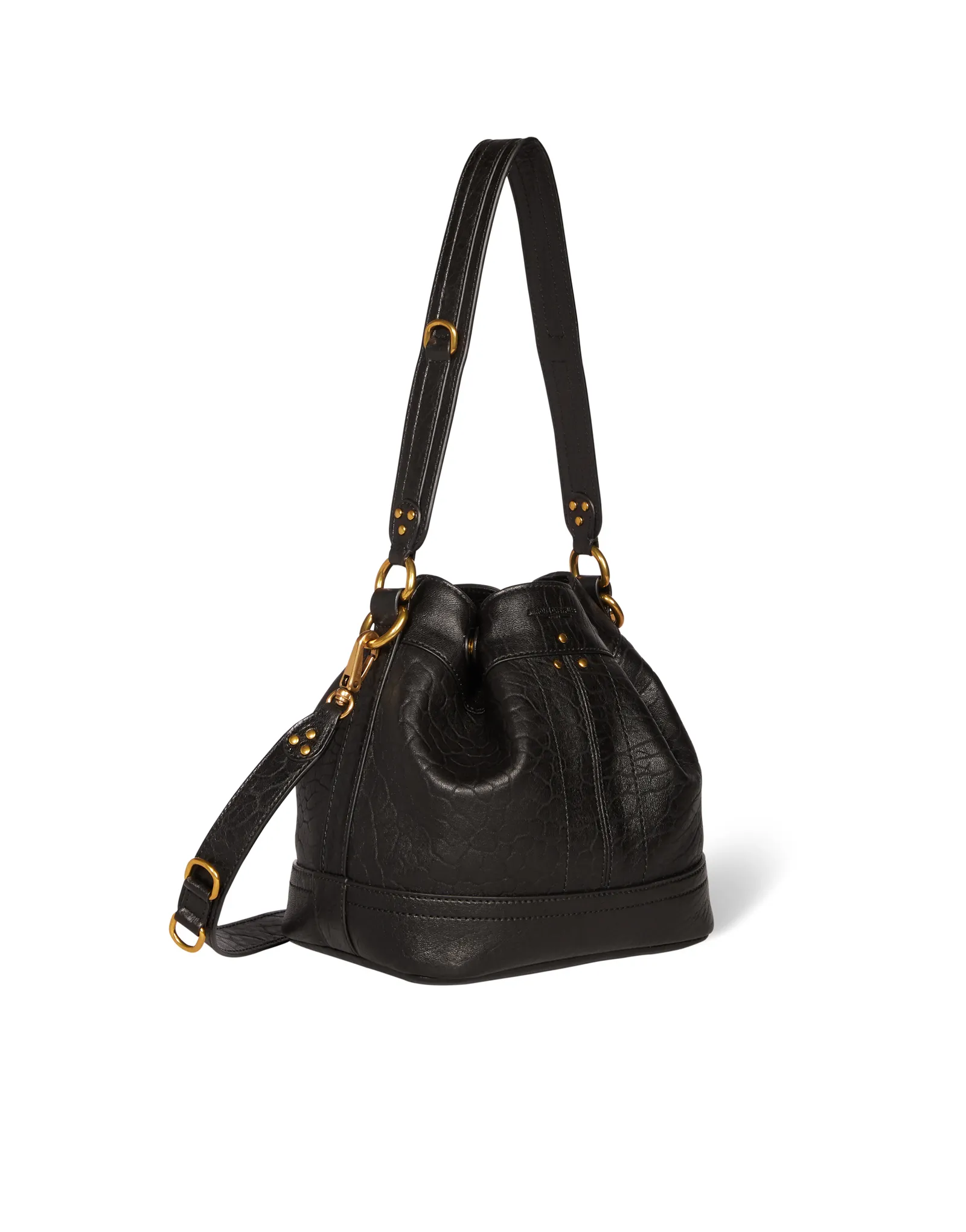 HANDBAGS Small Ben Handbag in Bubble Noir Jerome Dreyfuss