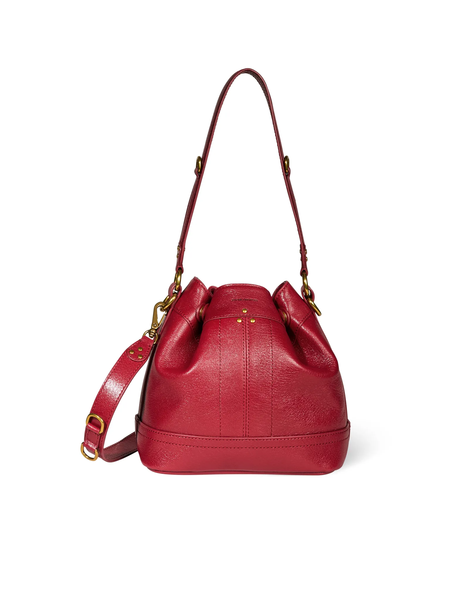 HANDBAGS Small Ben Handbag in Ruby Jerome Dreyfuss