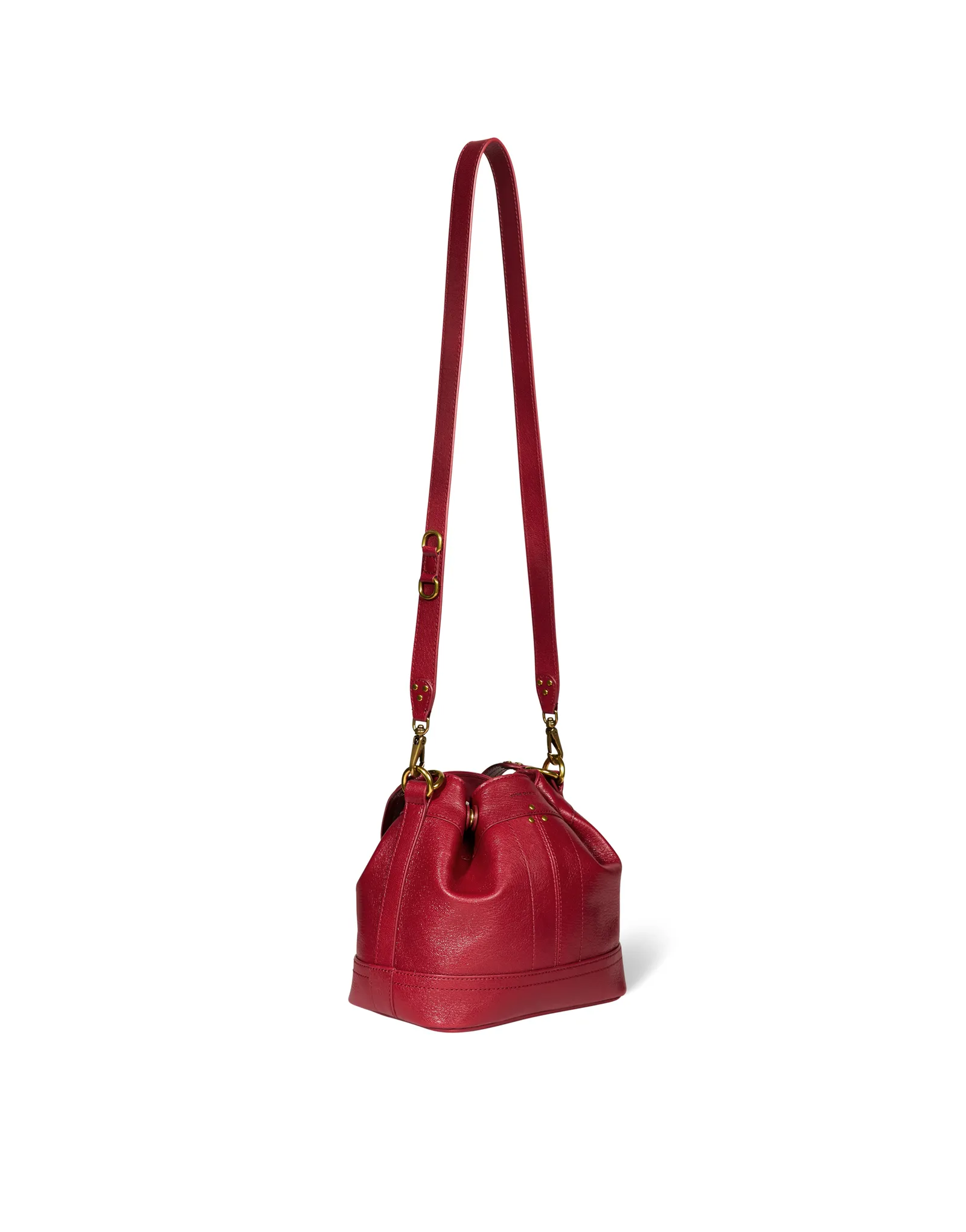 HANDBAGS Small Ben Handbag in Ruby Jerome Dreyfuss