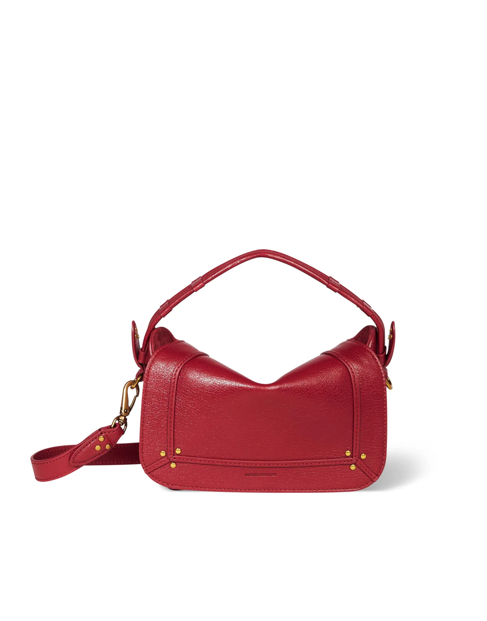 HANDBAGS Small Pepito Handbag in Ruby Jerome Dreyfuss