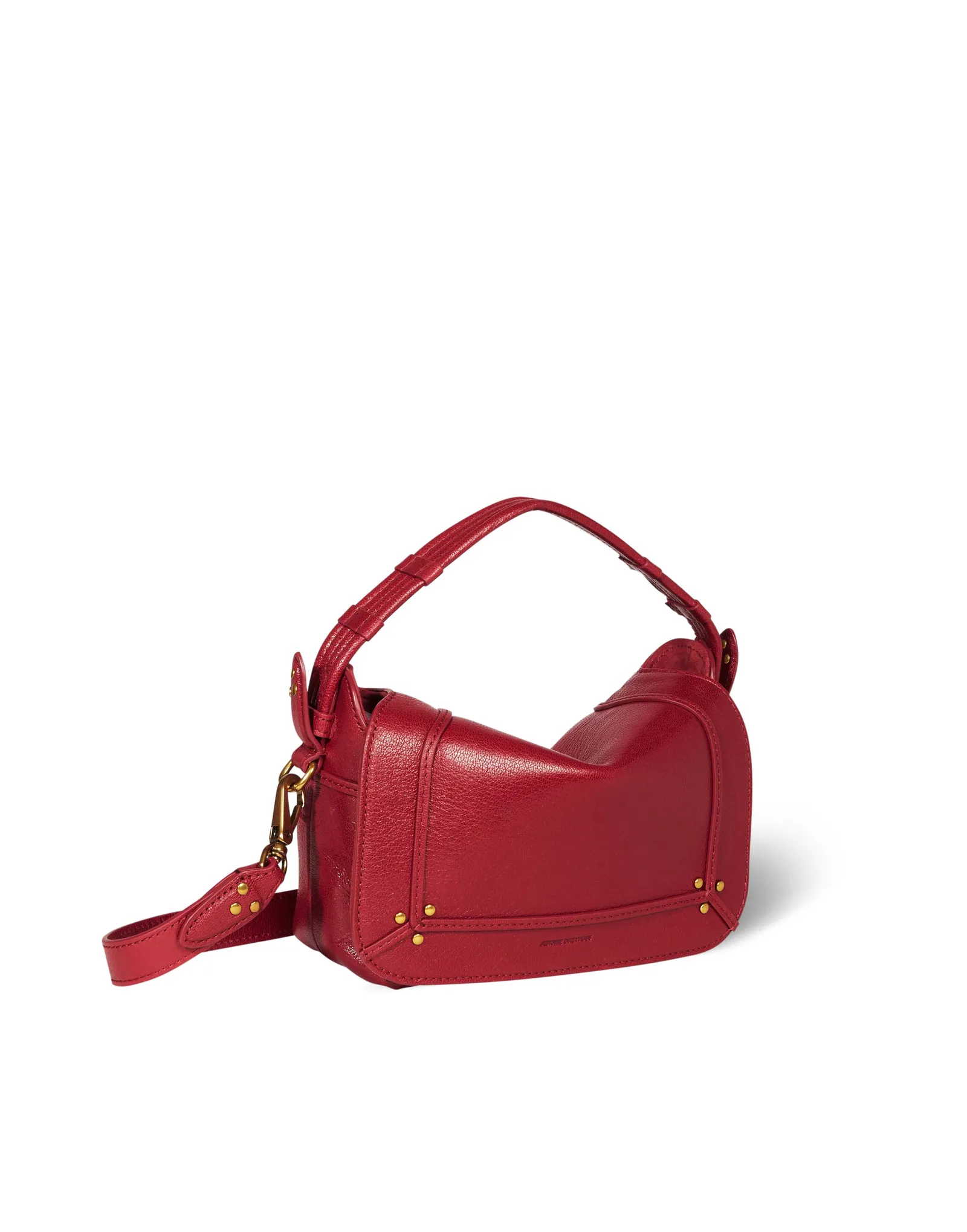 HANDBAGS Small Pepito Handbag in Ruby Jerome Dreyfuss