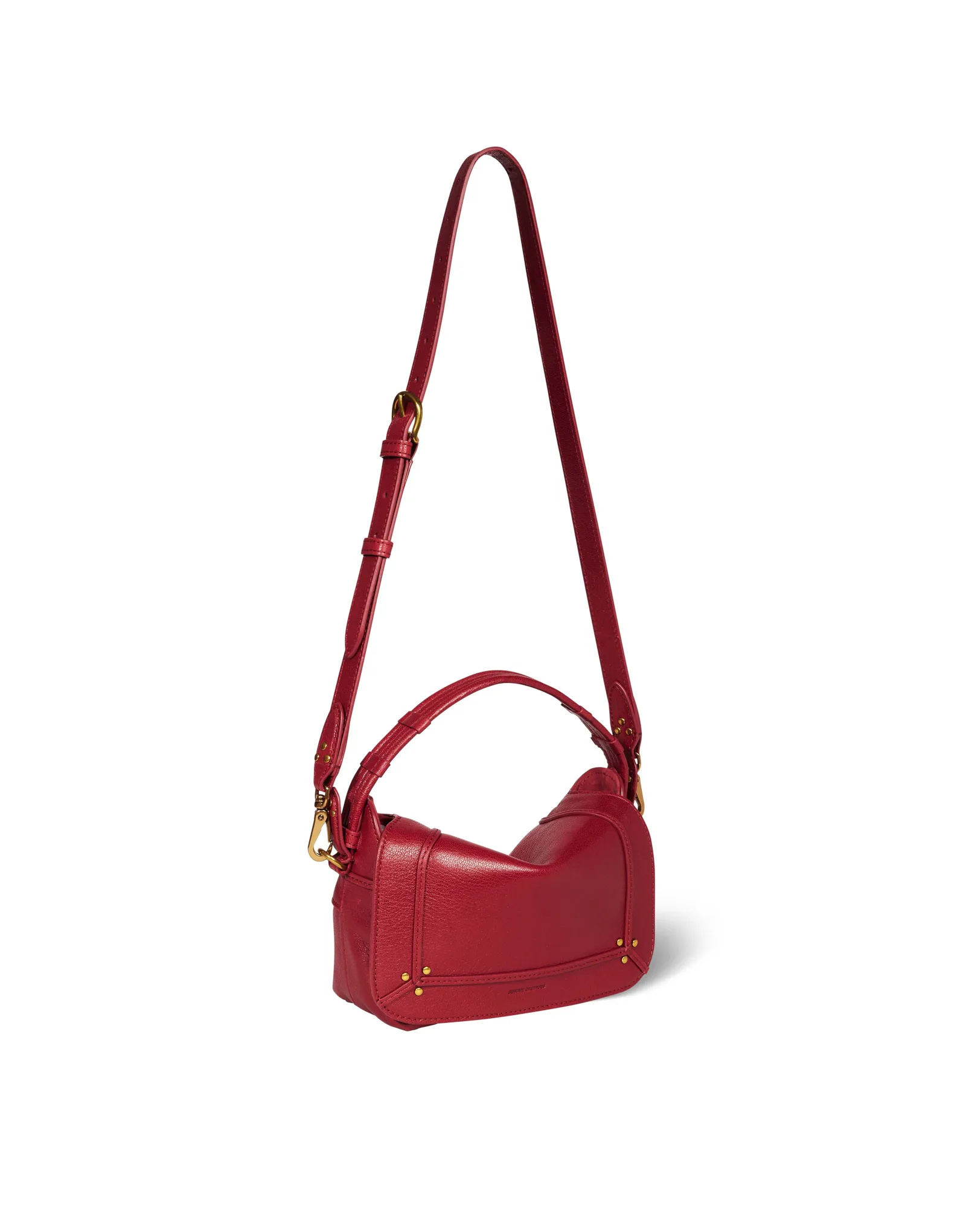 HANDBAGS Small Pepito Handbag in Ruby Jerome Dreyfuss