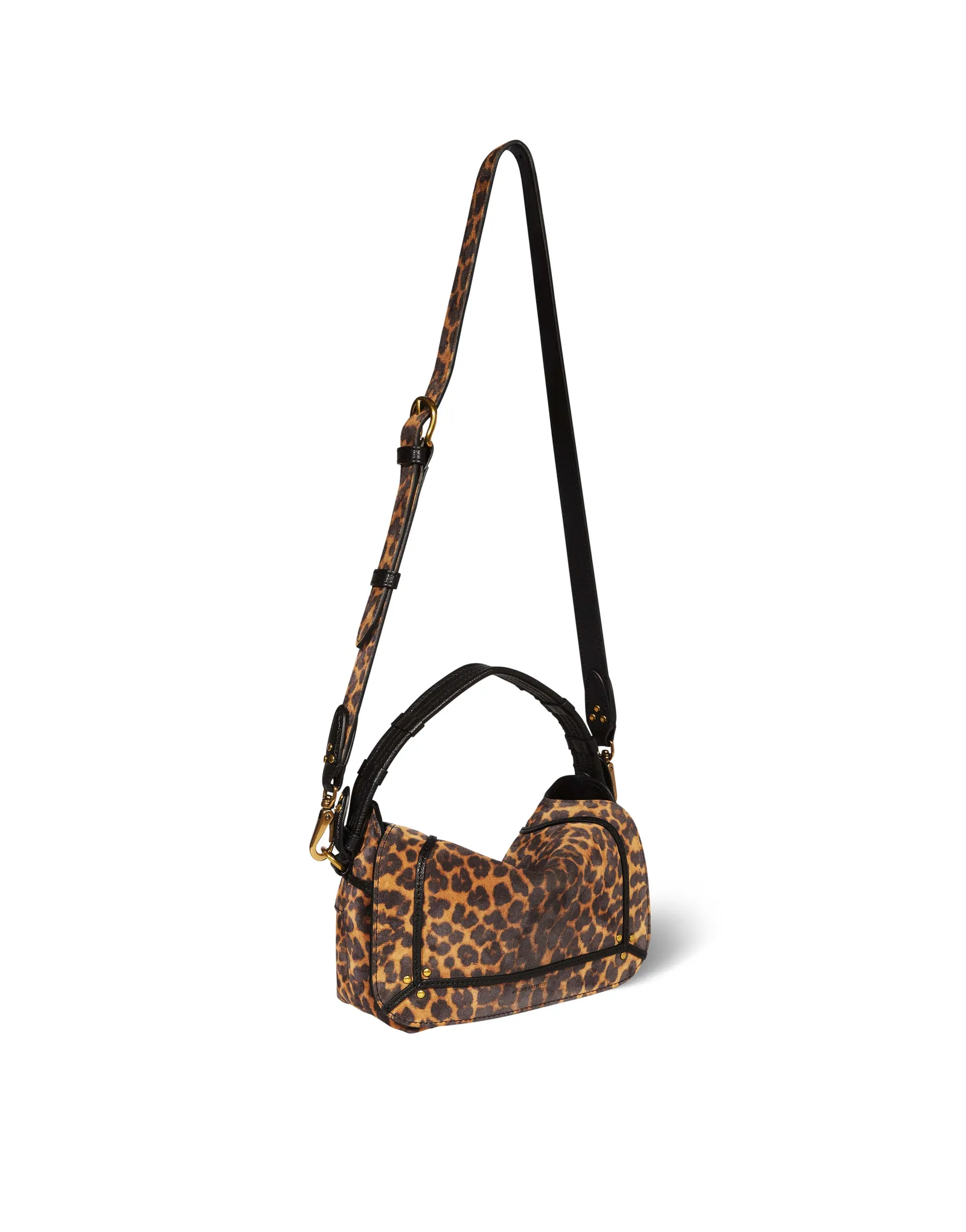 HANDBAGS Small Pepito Handbag in Leo Chamois Jerome Dreyfuss