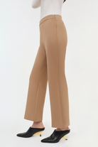 PANTS/SHORTS MACKENZIE STRAIGHT LEG PANT IN CAMEL Simkhai