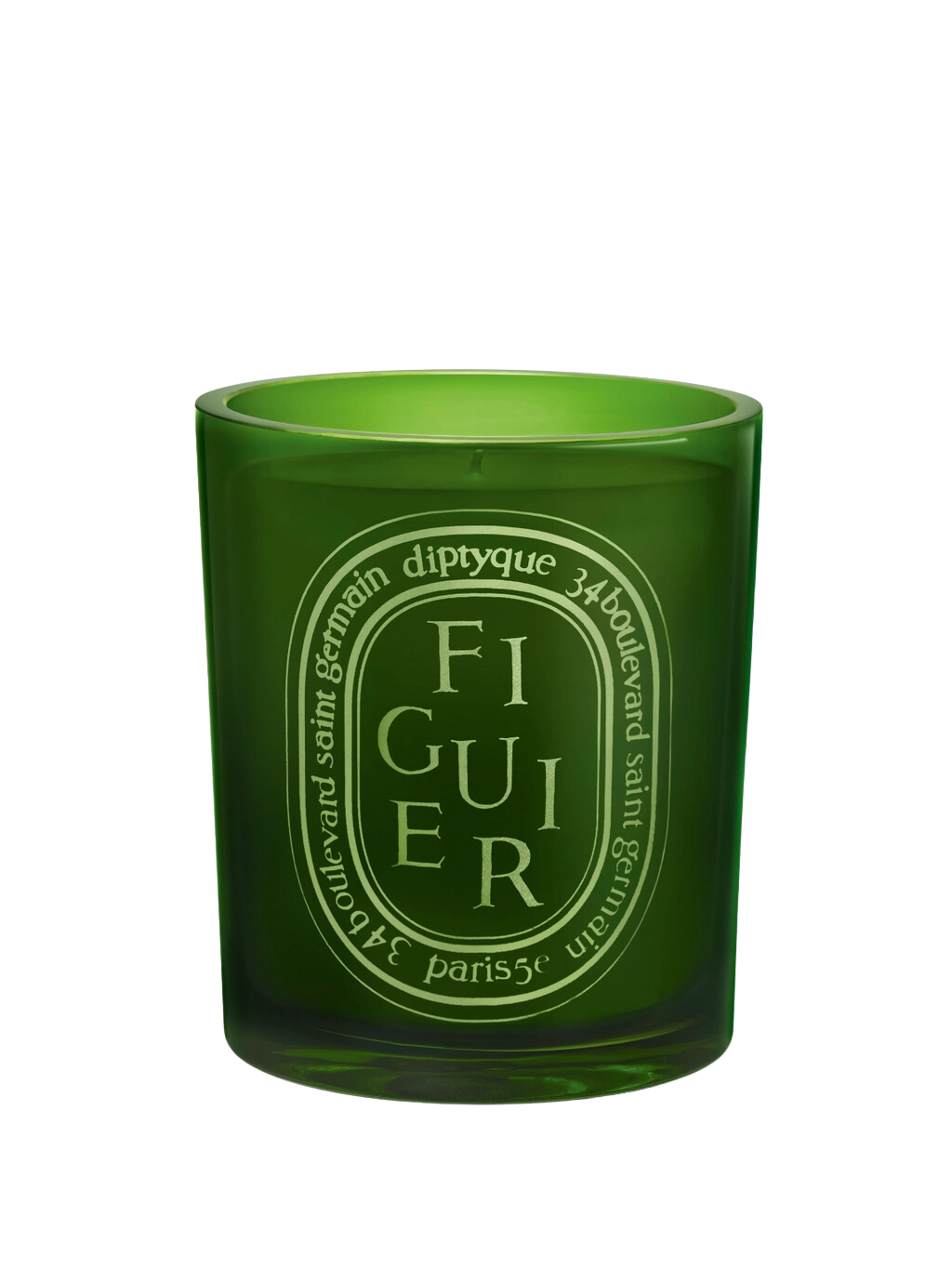 CANDLES/HOME FRAGRANCE Large Green Scented Candle in Figuier Diptyque