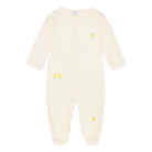 CHILDREN'S APPAREL Dotty Duck Onesie in Yellow Stripe Kissy Kissy