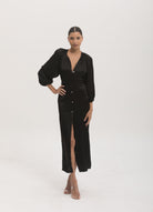 DRESSES/JUMPSUITS Coco Dress in Black Cali Dreaming