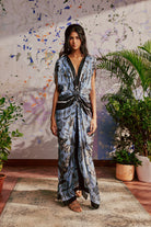 DRESSES/JUMPSUITS HAND DRAPED KAFTAN Verandah