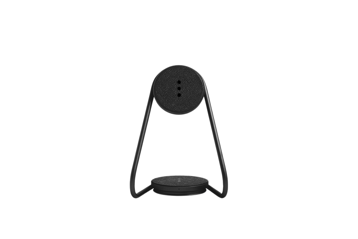 Tech Courant Wireless Charging Stand in Black Courant