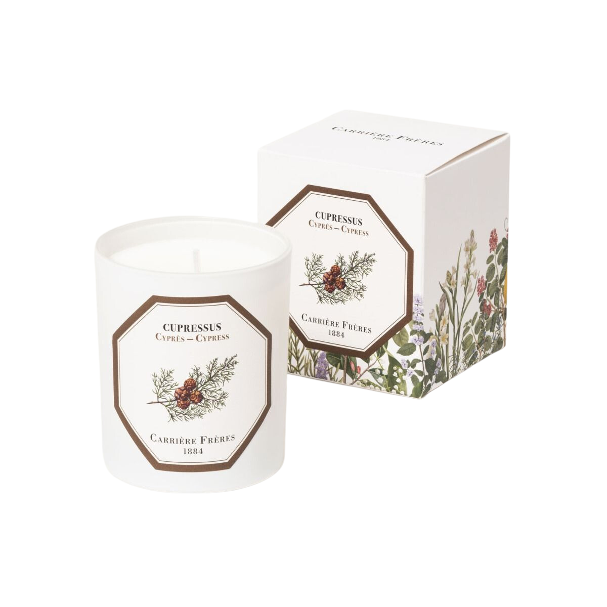 CANDLES/HOME FRAGRANCE Scented Candle in Cypress Carrière Frères