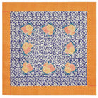 TABLETOP ARABESQUE COROLLA SQUARE TABLECLOTH LISA CORTI