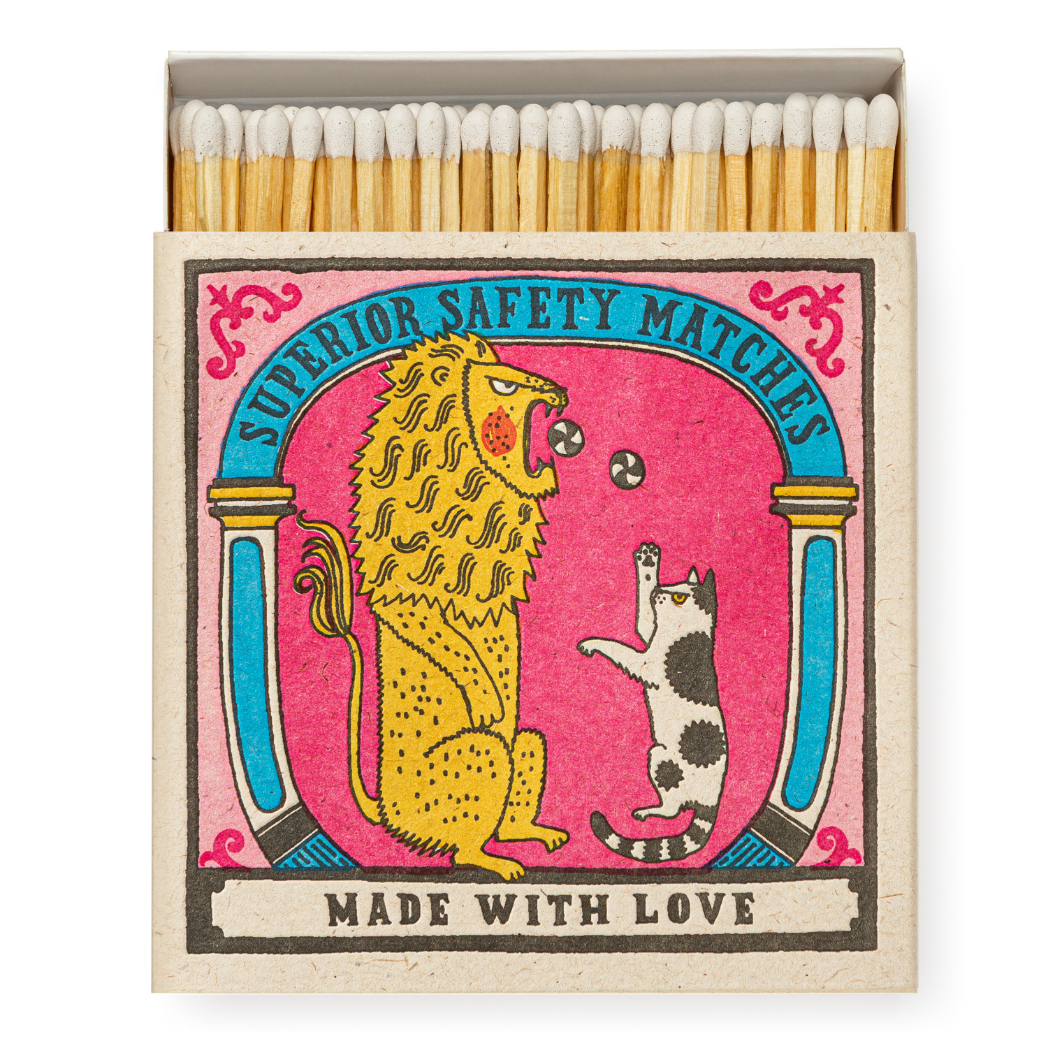 HOME ACCESSORIES BIG CAT LITTLE CAT - SAFETY MATCHES Archivist Gallery