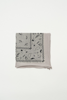 Scarves Organic by John Patrick Cashmere Bandana in Light Grey Organic by John Patrick