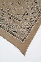 ACCESSORIES Cashmere Bandana in Khaki Communitie