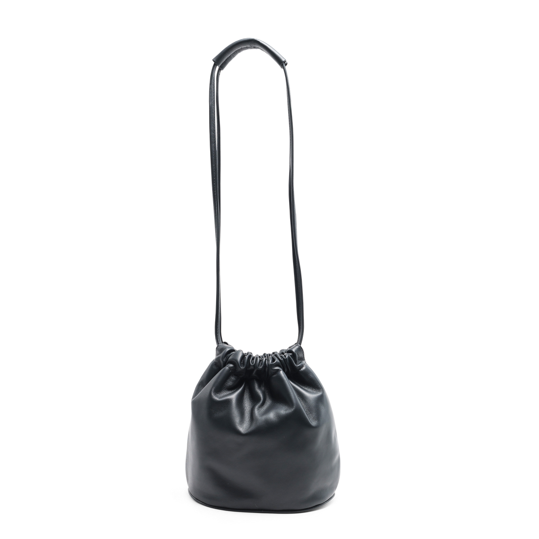 HANDBAGS ALLEGRO BUCKET BAG IN BLACK Lemiz