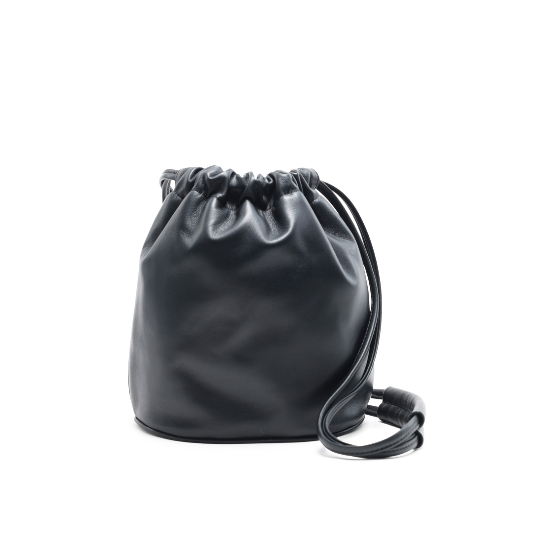 HANDBAGS ALLEGRO BUCKET BAG IN BLACK Lemiz