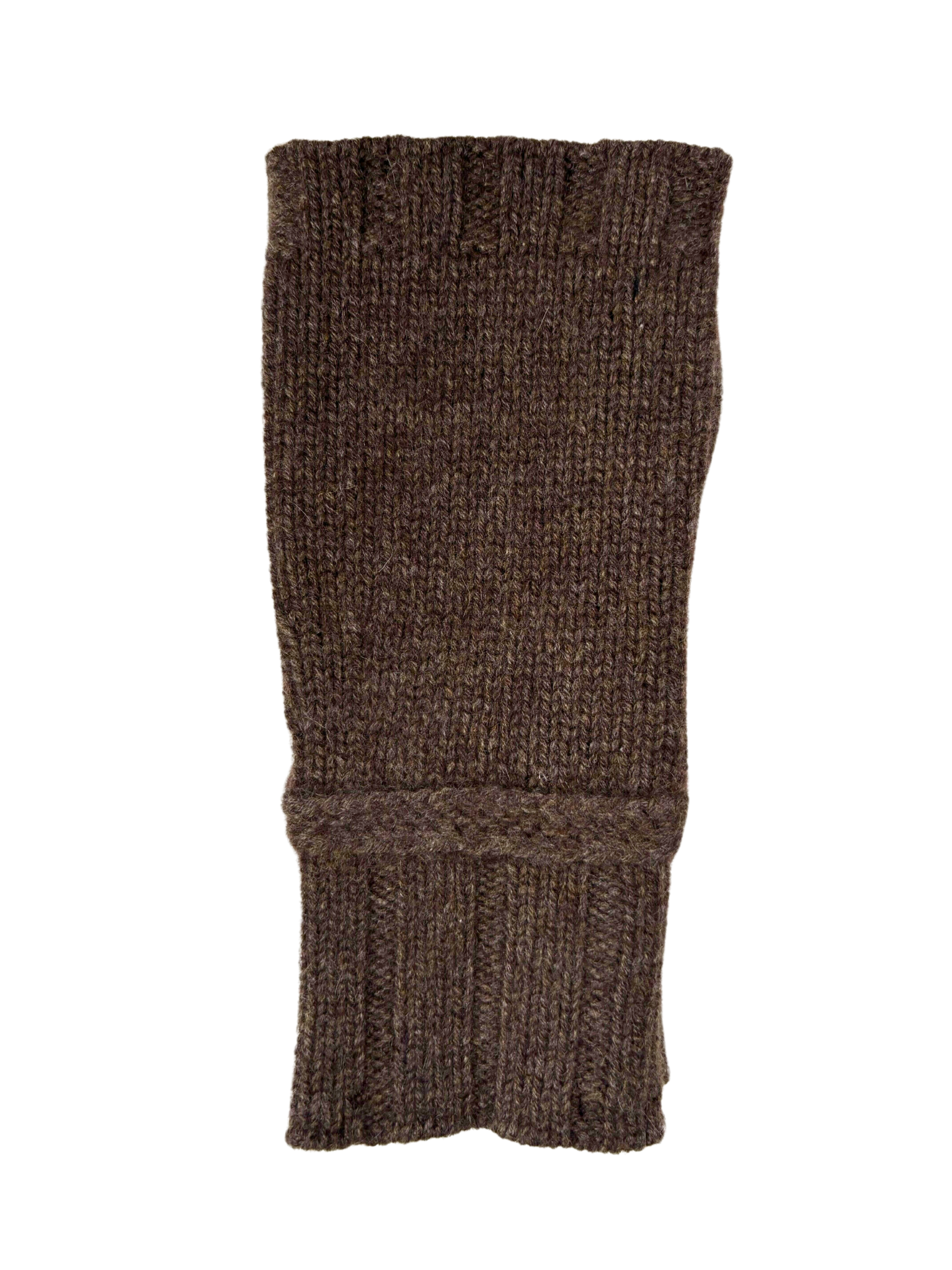 ACCESSORIES CASHMERE MITTENS IN BrOWN Brazeau Tricot