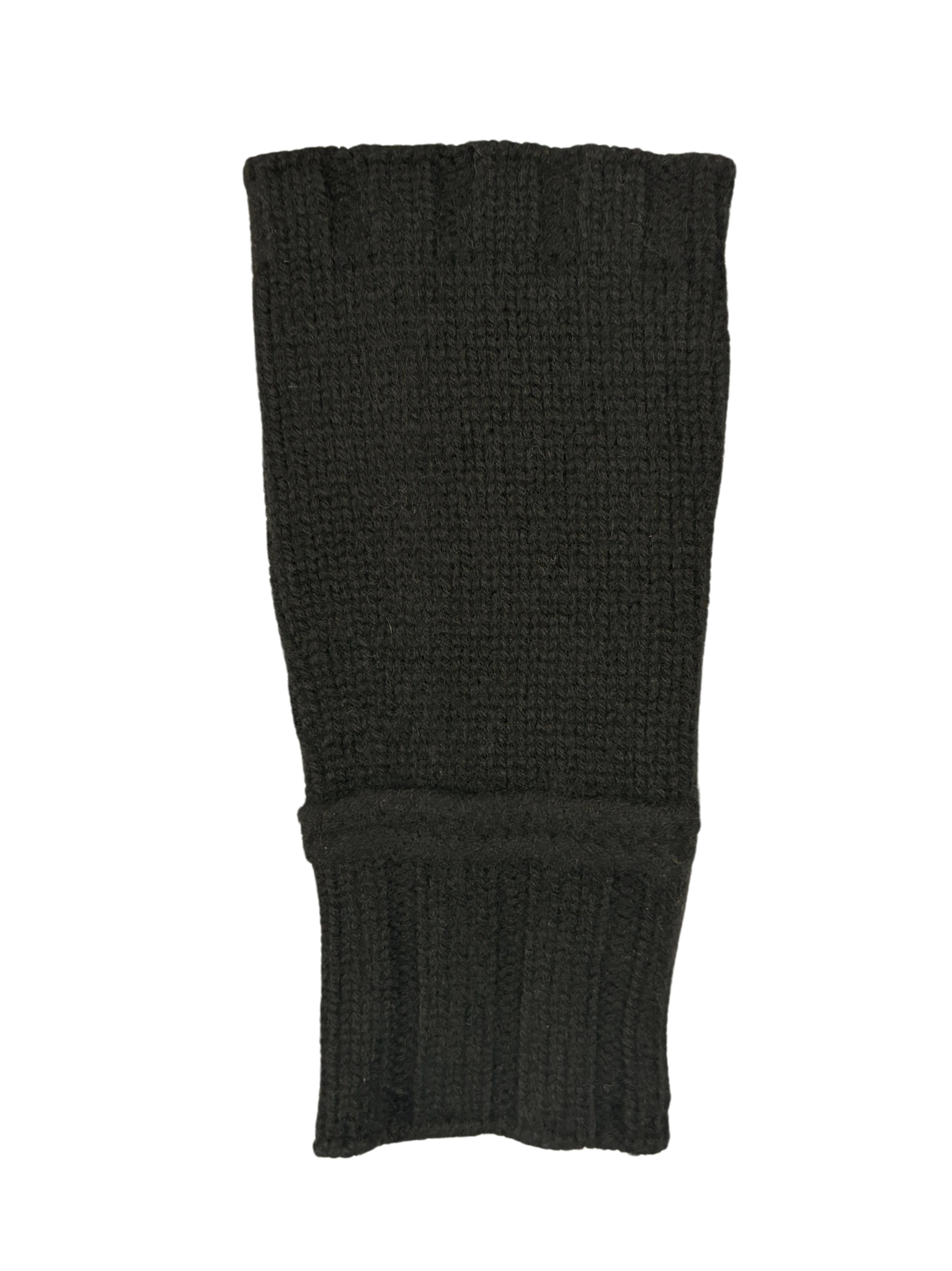 ACCESSORIES CASHMERE MITTENS IN BLACK Brazeau Tricot