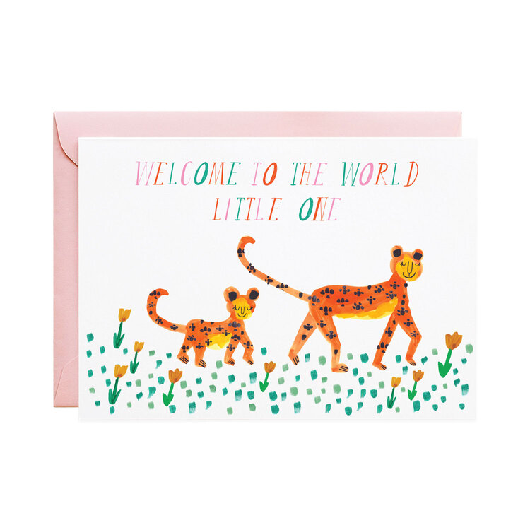 Greeting & Note Cards Mr. Boddington Mummy Leopard Greeting Card Mr. Boddington