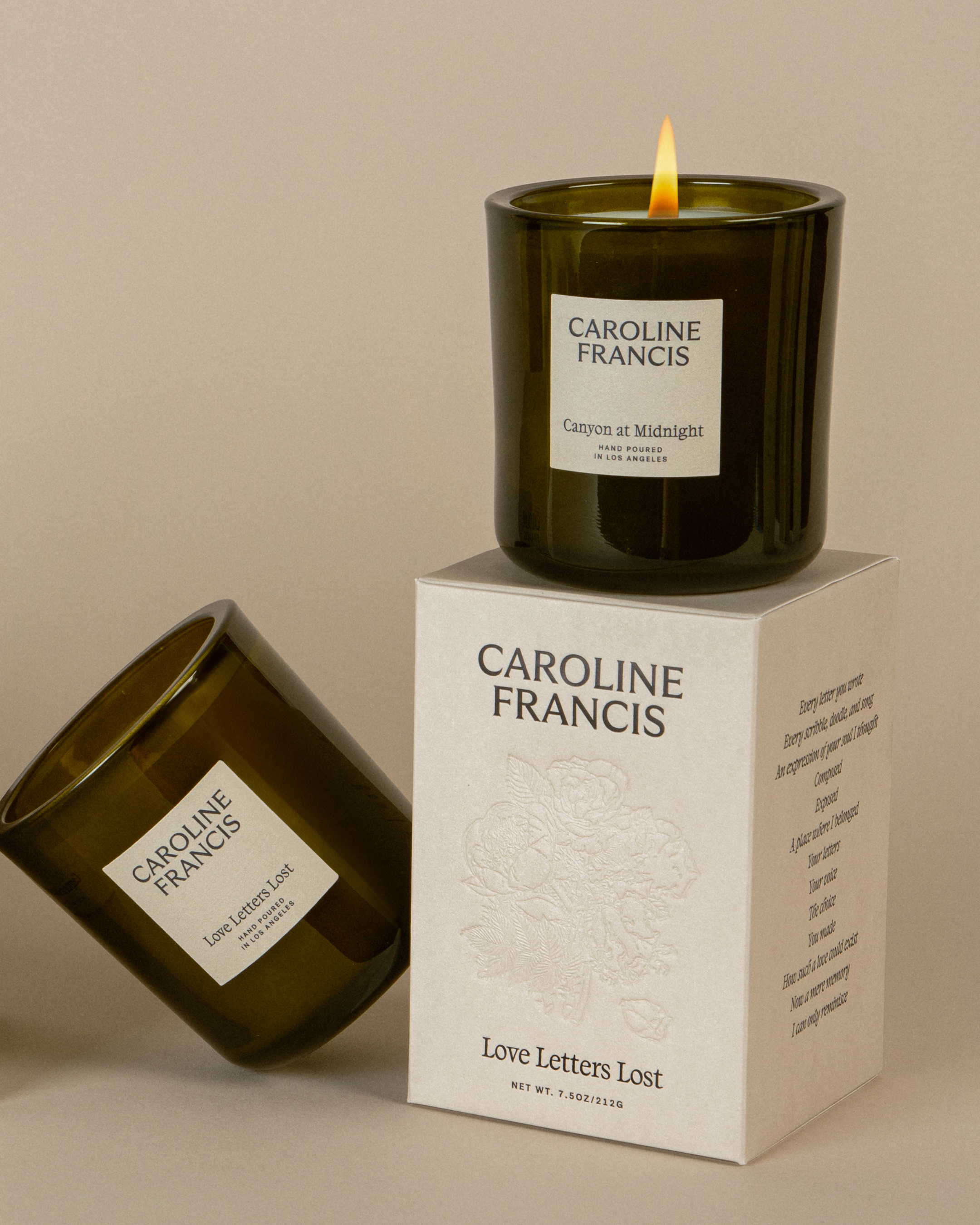 CANDLES/HOME FRAGRANCE Canyon at Midnight Candle Caroline Francis