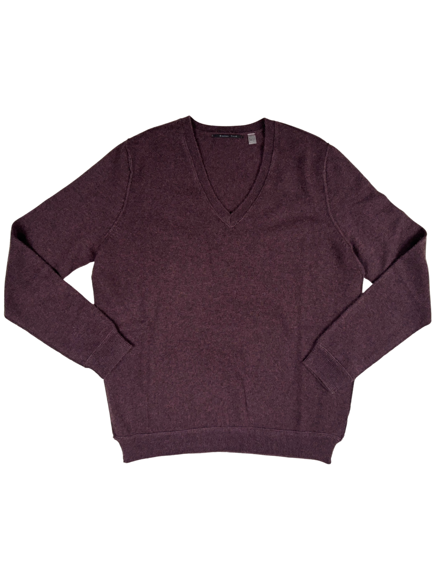 SWEATERS CONRAD V-NECK SWEATER Brazeau Tricot